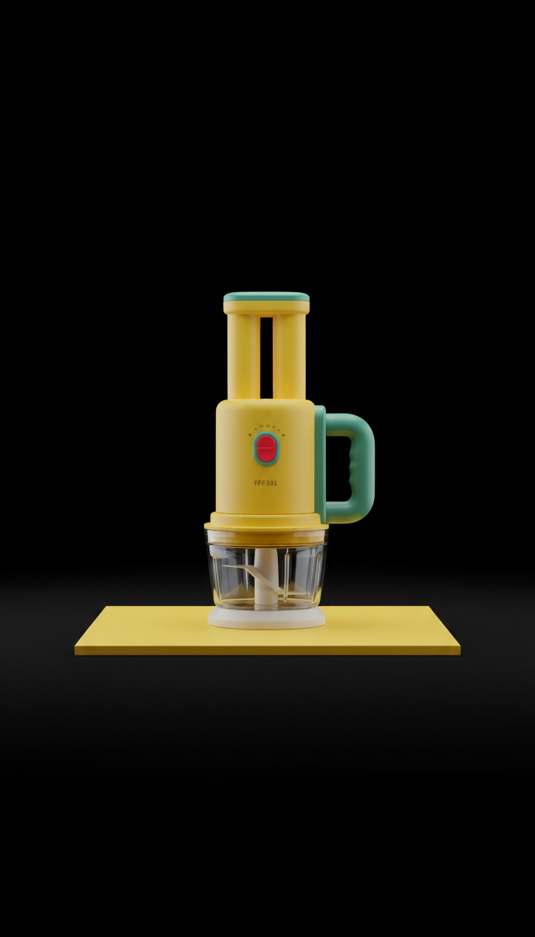 Urban yellow kitchen chopper